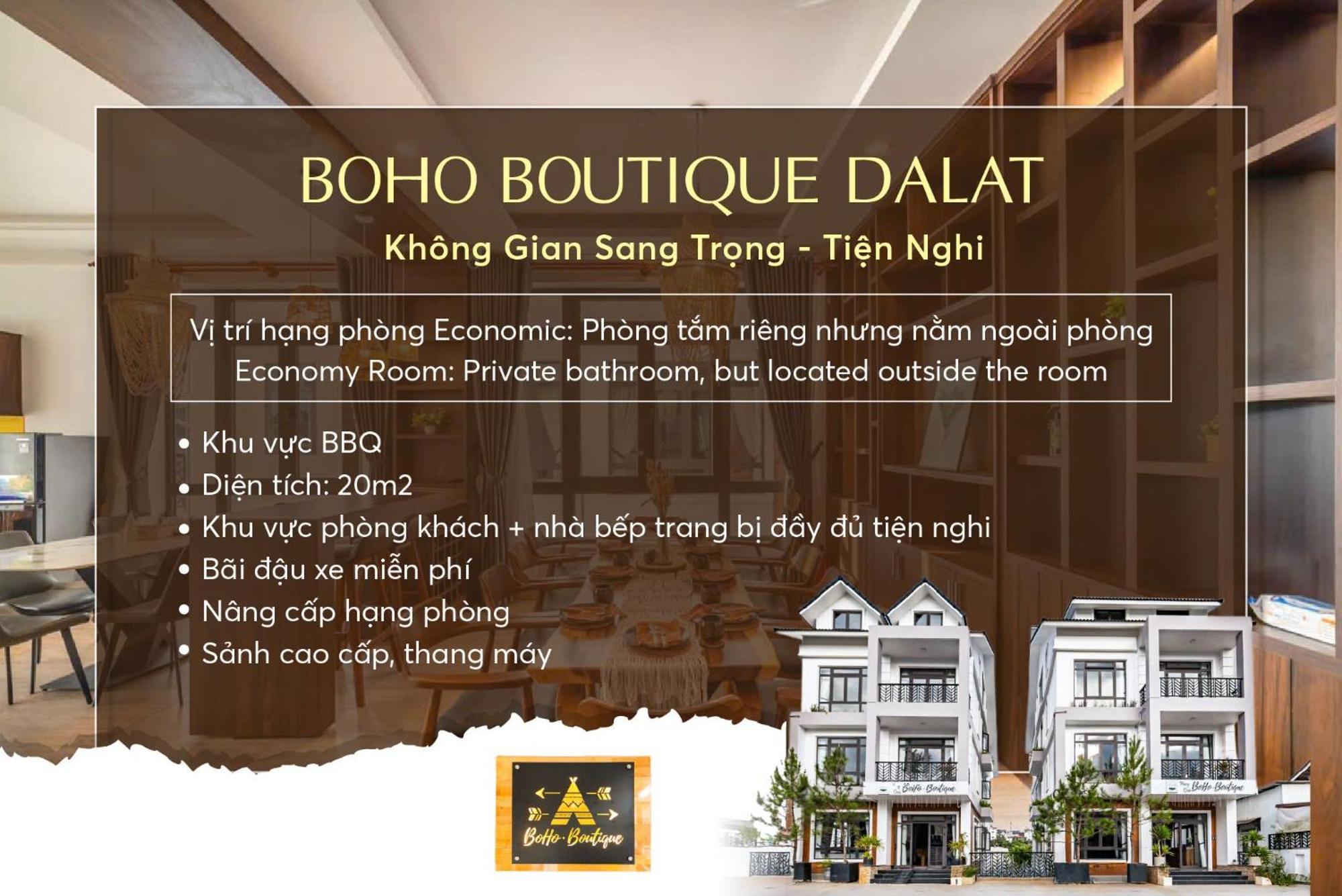 Hotel Boho Boutique Da Lat - View Nha Long Lang Man Zewnętrze zdjęcie